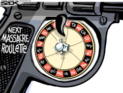 GUN ROULETTE  by Steve Sack