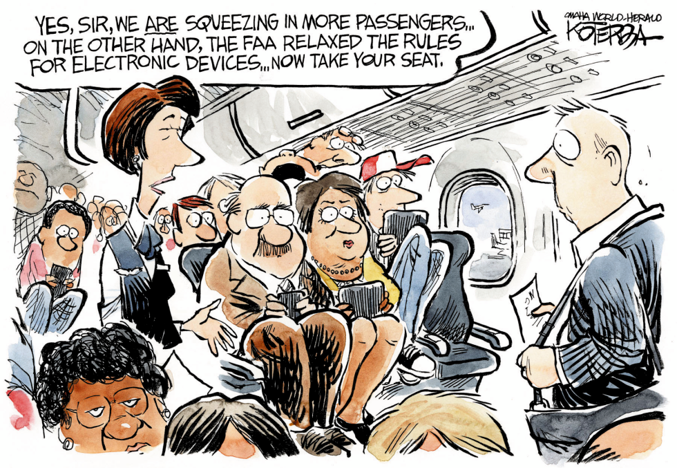  AIRLINE CHANGES by Jeff Koterba