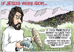 IF JESUS WERE GOP by Wolverton