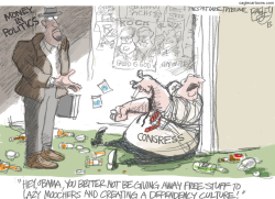 CULTURE OF DEPENDENCY by Pat Bagley