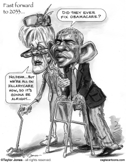 OBAMA AND SEBELIUS IN TWENTY YEARS by Taylor Jones