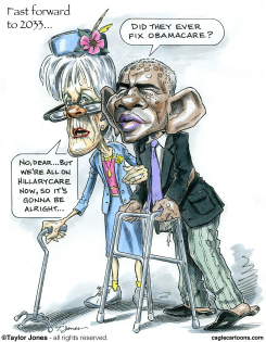 OBAMA AND SEBELIUS IN TWENTY YEARS  by Taylor Jones