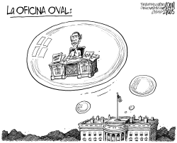 OFICINA OVAL by Adam Zyglis