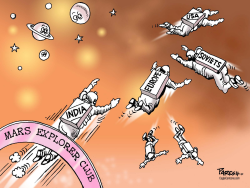 INDIA IN MARS MISSION by Paresh Nath