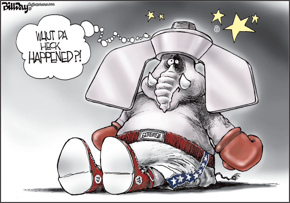  GOP SEEING STARS    by Bill Day