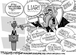 LIAR LIAR by David Fitzsimmons