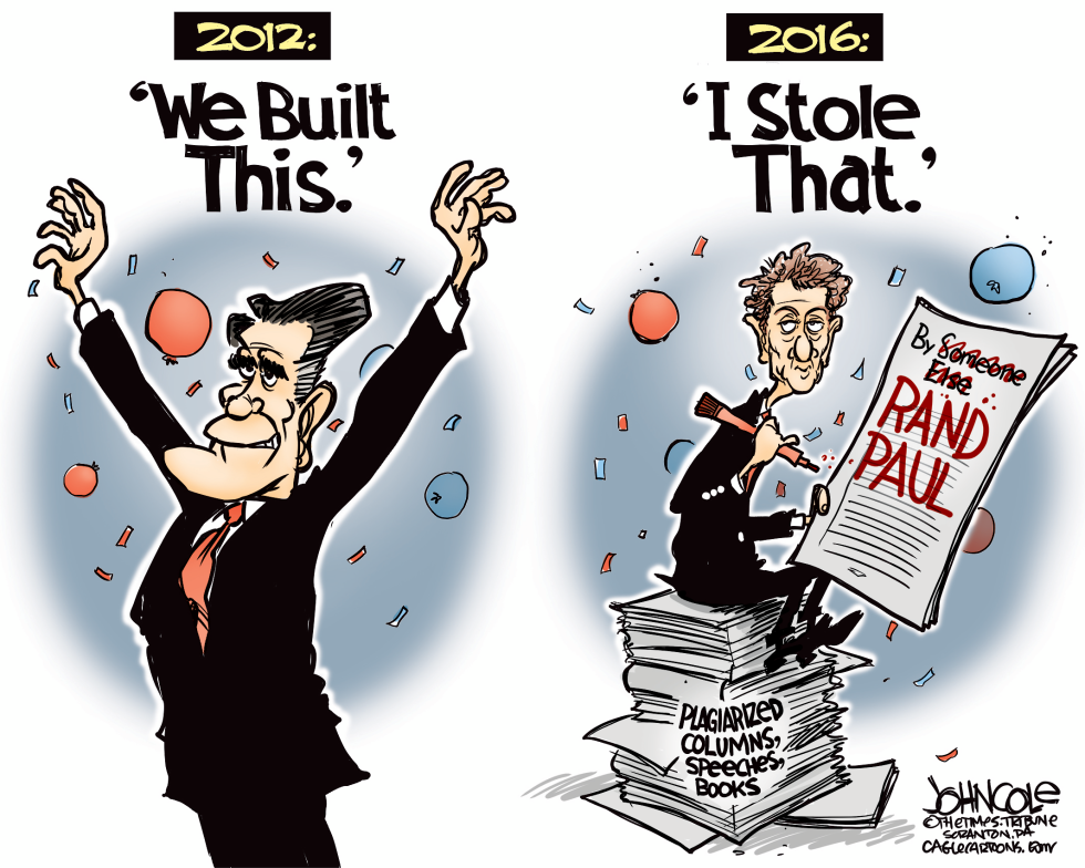  RAND PAUL PLAGIARISM by John Cole