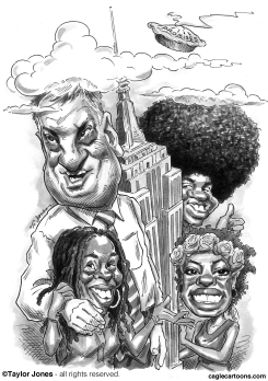 DE BLASIO FAMILY PORTRAIT by Taylor Jones