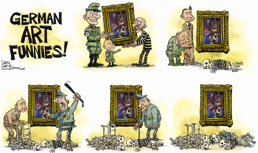  GERMAN ART FUNNIES by Daryl Cagle