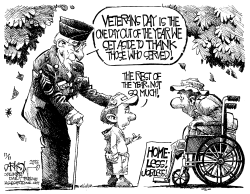 VETERANS DAY by John Darkow