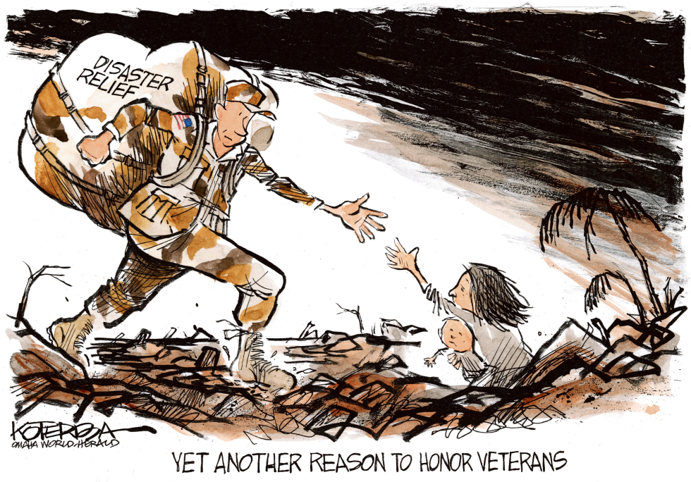  HONORING VETS by Jeff Koterba