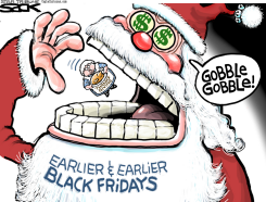 BLACK FRIDAY by Steve Sack