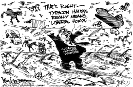 HAIYAN HOAX by Milt Priggee