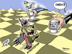 GAME IN CENTRAL ASIA by Paresh Nath