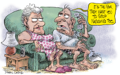 NSA NAGGING by Daryl Cagle