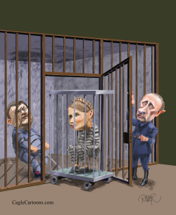 TYMOSHENKO IN JAIL TRANSPORT by Riber Hansson