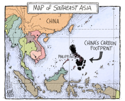 TYPHOON DAMAGE by Adam Zyglis