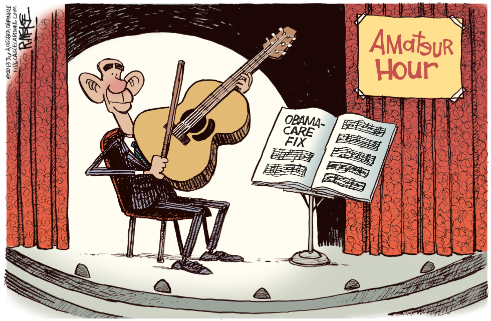  AMATEUR HOUR by Rick McKee