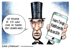 GETTYSBURG ADDRESS 150TH by Dave Granlund