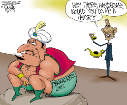 OBAMA'S GENIE PROBLEM by Gary McCoy