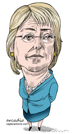 MICHELLE BACHELET by Arcadio Esquivel