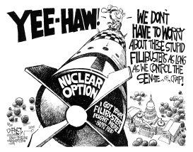 NUCLEAR OPTION by John Darkow