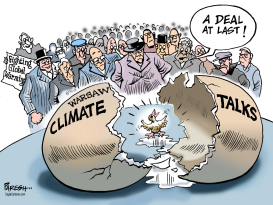 WARSAW CLIMATE TALKS by Paresh Nath