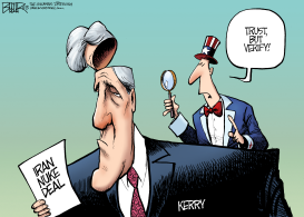 THE KERRY DEAL by Nate Beeler