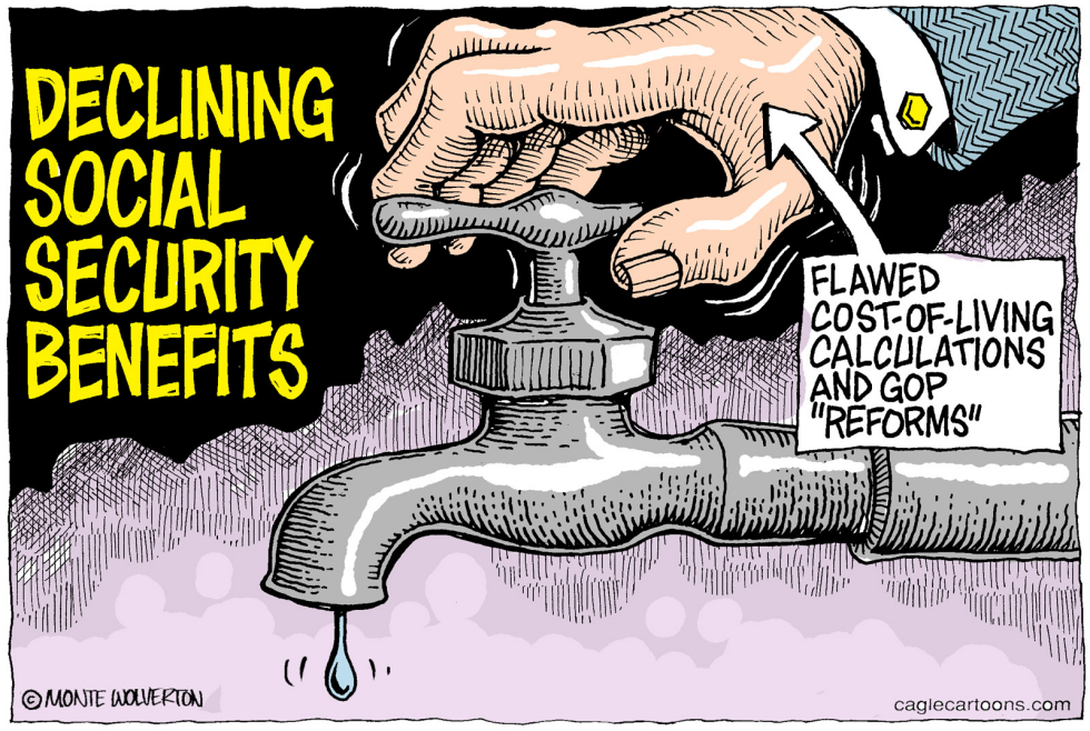  DECLINING SOCIAL SECURITY BENEFITS by Wolverton