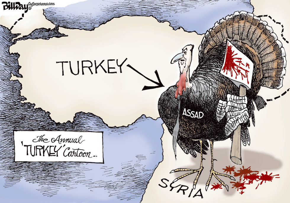  TURKEY ASSAD    by Bill Day