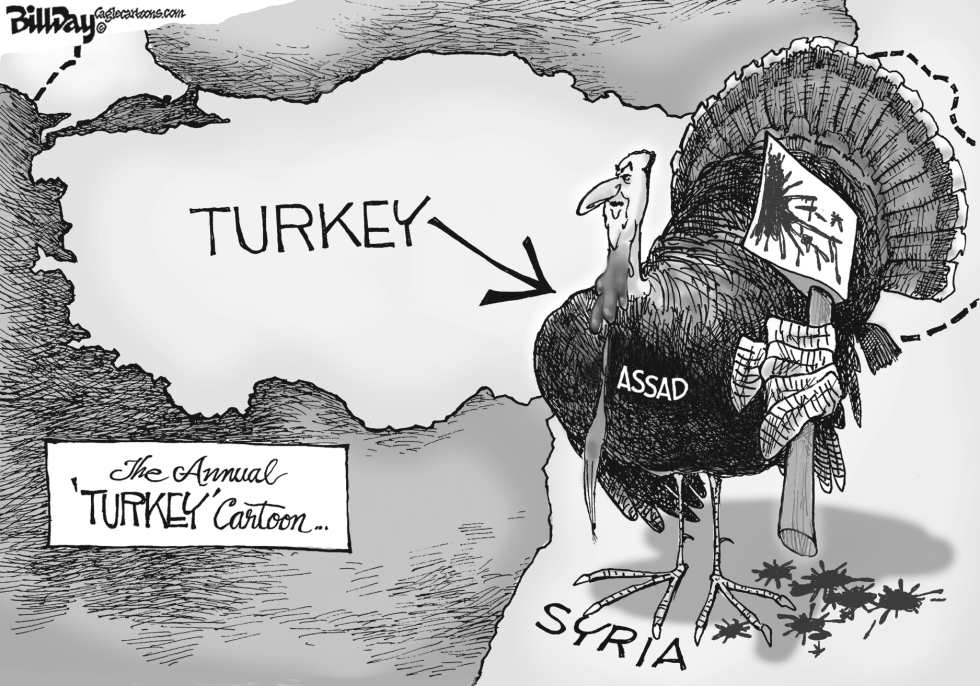  TURKEY ASSAD    by Bill Day