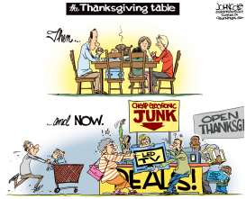 THE THANKSGIVING TABLE by John Cole