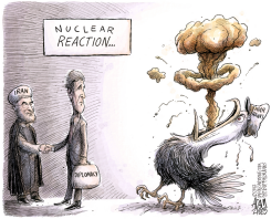 IRAN DIPLOMACY -  by Adam Zyglis