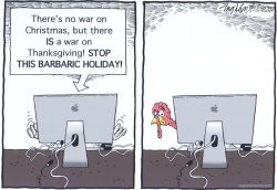 THANKSGIVING by Bob Englehart