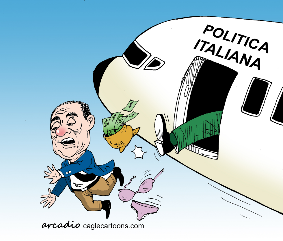  BERLUSCONI FUERA COL by Arcadio Esquivel