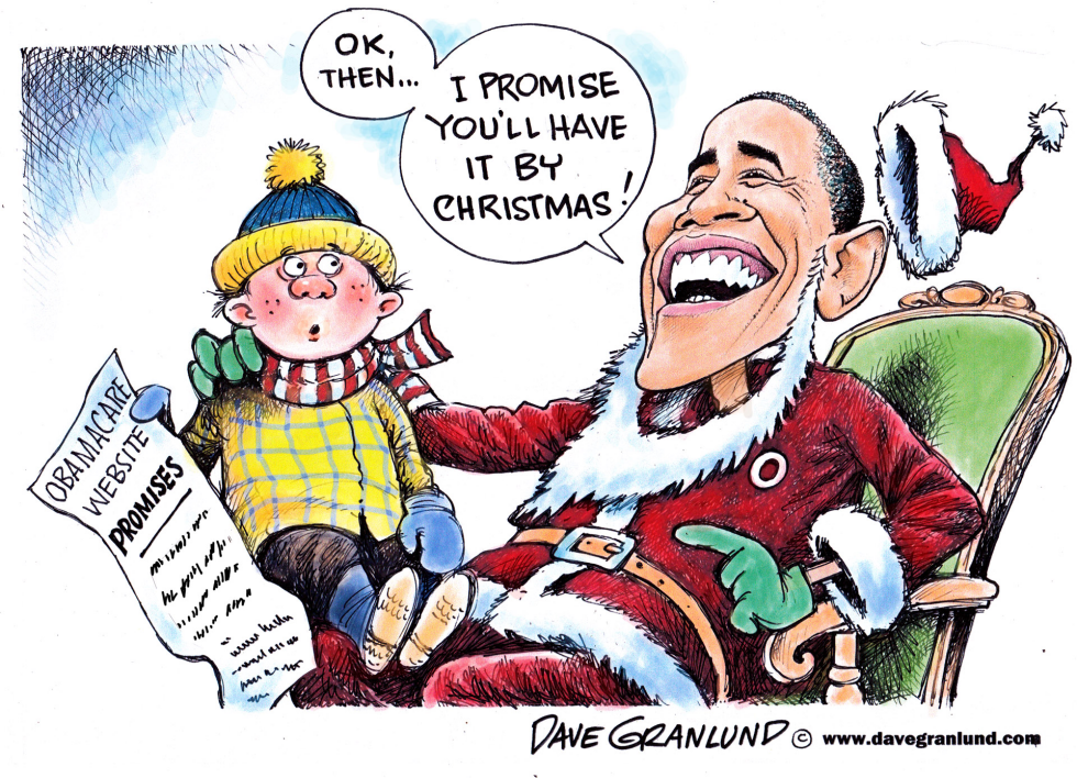  OBAMACARE DELIVERY by Dave Granlund