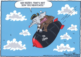 IRAN NUCLEAR DEAL by Bob Englehart