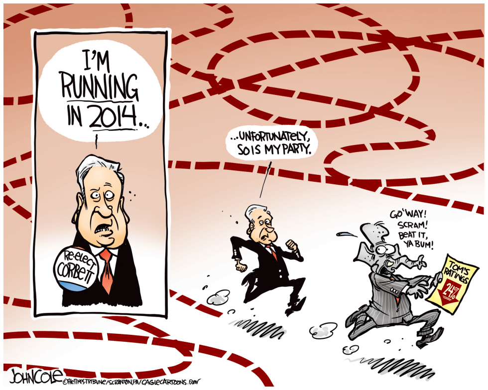  LOCAL PA  TOM CORBETT AND THE GOP by John Cole