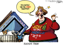 HOLIDAY SHOPPING by Nate Beeler