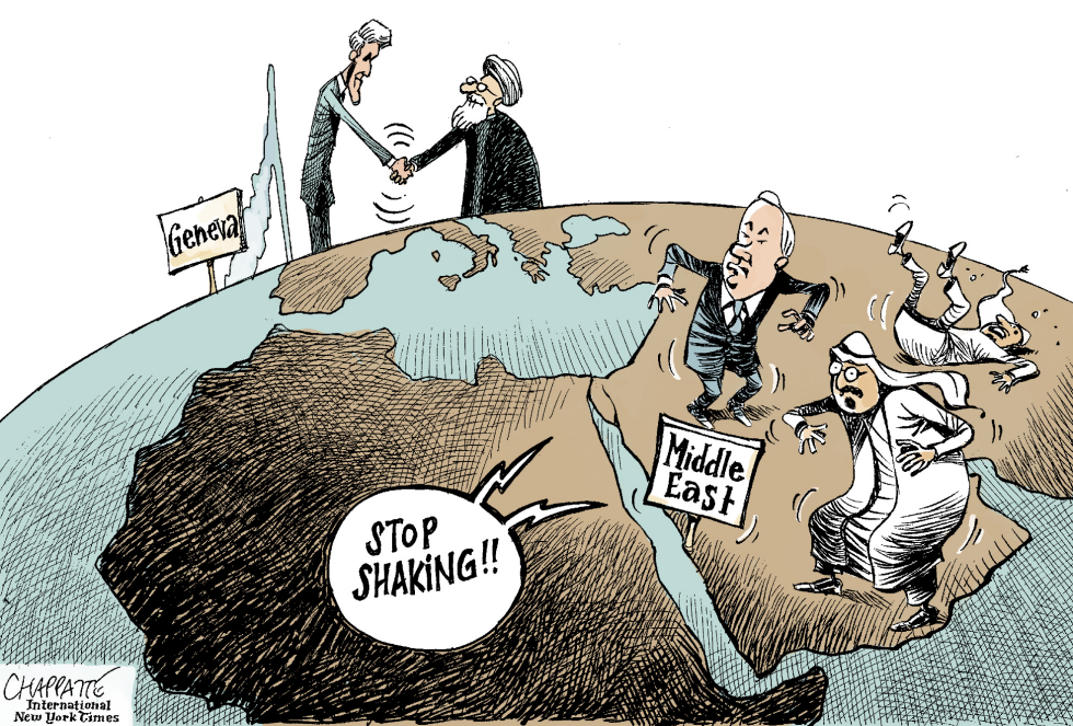  NULEAR ACCORD WITH IRAN by Patrick Chappatte