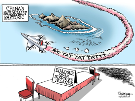 CHINA NATIONALISTIC RHETORIC by Paresh Nath