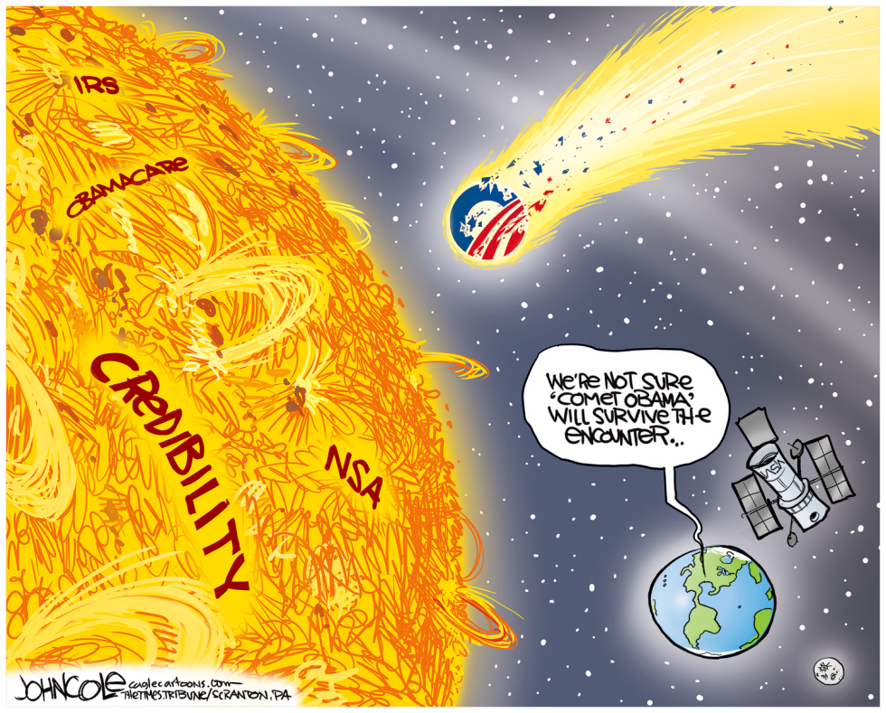  COMET OBAMA by John Cole