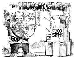 FOOD STAMP GAMES by John Darkow