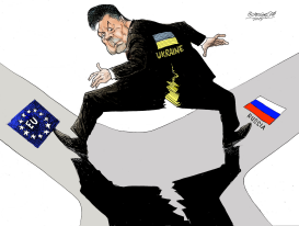 UKRAINE SPLIT by Petar Pismestrovic