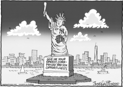 ELLSBURY TO YANKEES by Bob Englehart