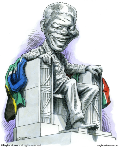 NELSON MANDELA 1918-2013  by Taylor Jones