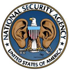 NSA LOGO by Hajo de Reijger