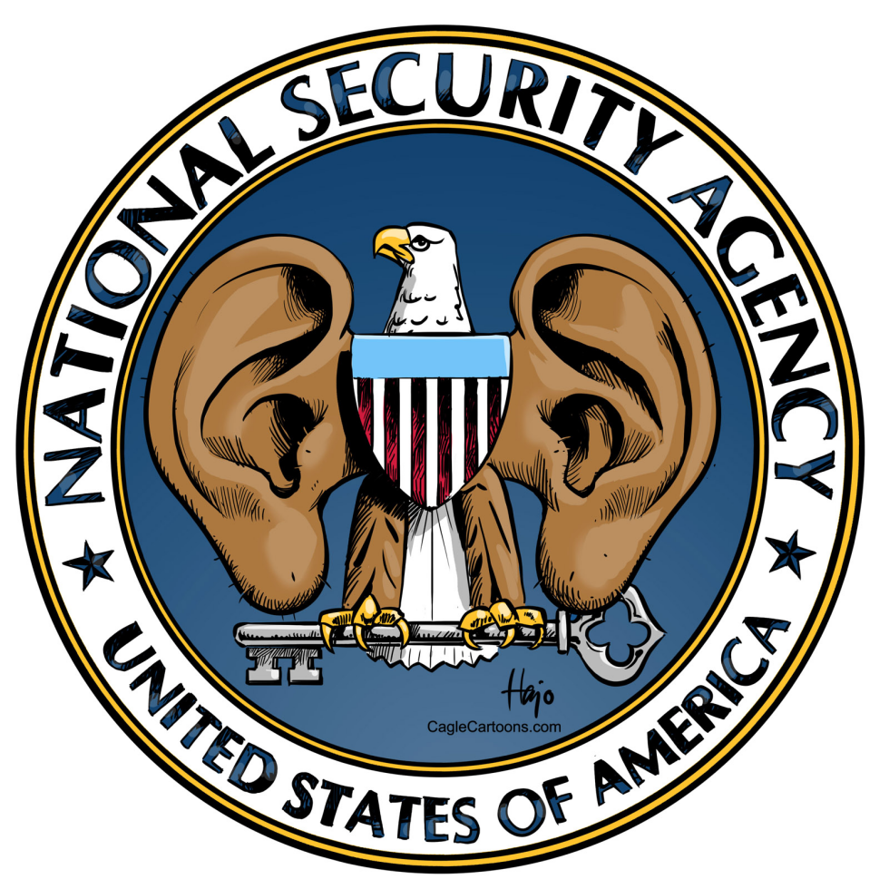  NSA LOGO by Hajo de Reijger