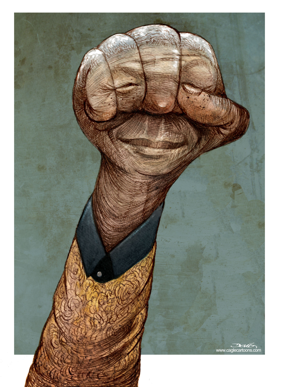  NELSON MANDELA by Dario Castillejos