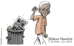 RIP MANDELA  by Martin Sutovec